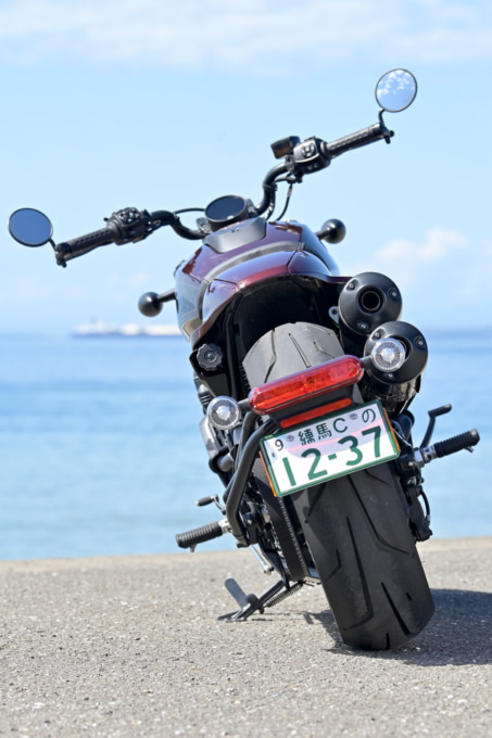 ハーレーダビッドソン スポーツスターS(2021年モデル)リヤビュー