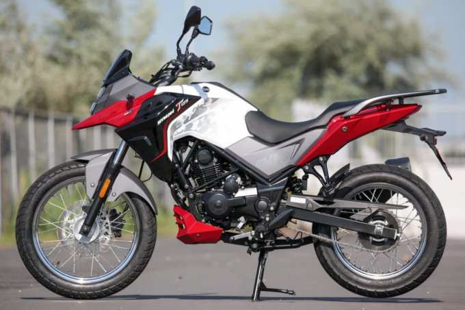 SYM NH T125(2021年モデル)左サイドビュー