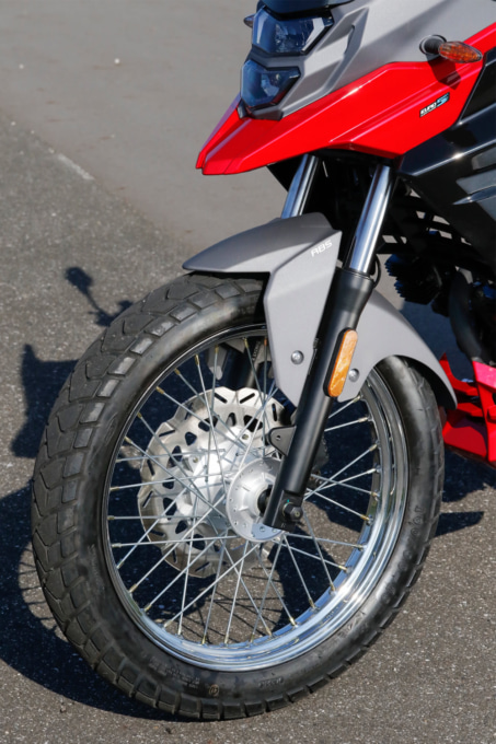 SYM NH T125(2021年モデル)フロント足まわり