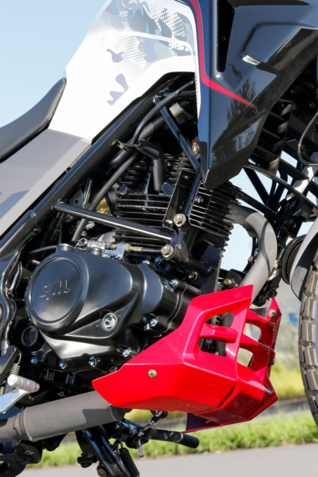 SYM NH T125(2021年モデル)エンジン