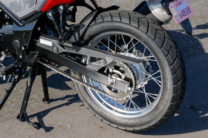 SYM NH T125(2021年モデル)スイングアーム