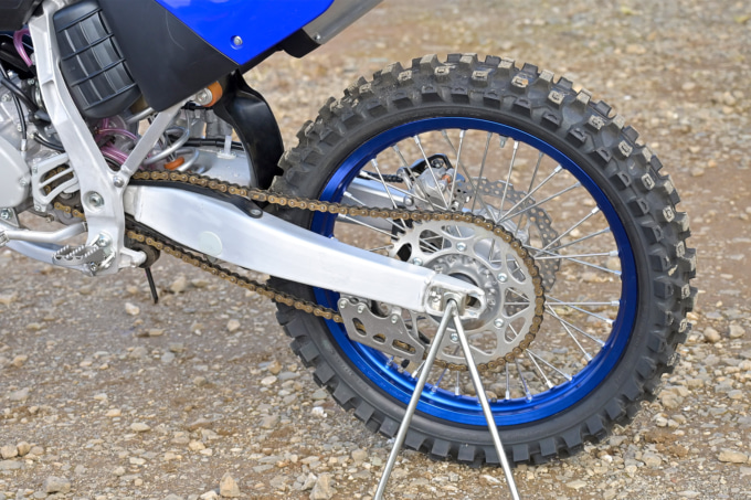 YAMAHA YZ125(2022年モデル)リヤ足まわり