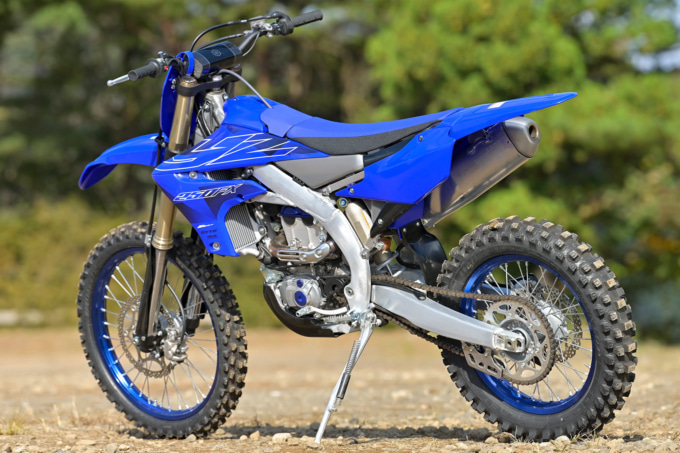 YAMAHA YZ250FX(2022年モデル)リヤ7:3ビュー