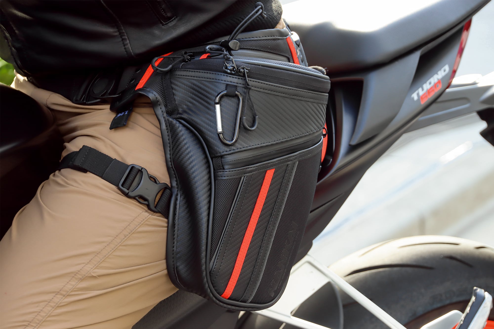 NANKAI RIDING MODE HOLSTER BAG(ナンカイ ライディングモードホルスターバッグ)レッド