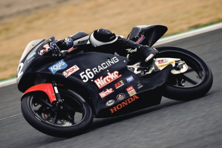 EKチェーン(江沼チヱン)415RRXを装着したレース車両