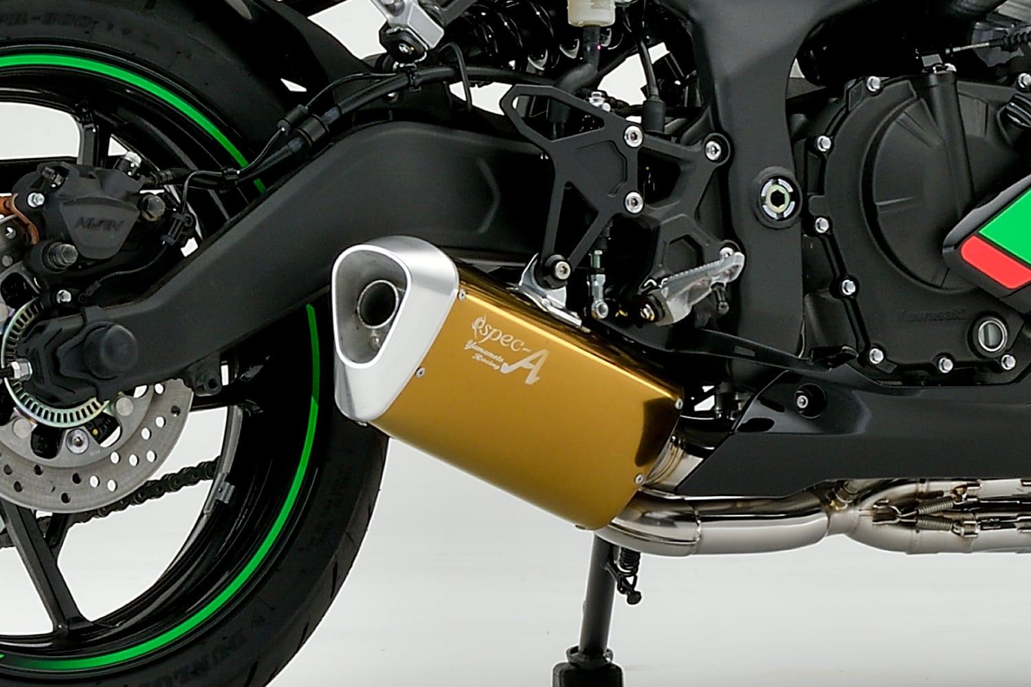 ヤマモトレーシング spec-A フルエキゾースト(ゴールド) for Ninja ZX-25R