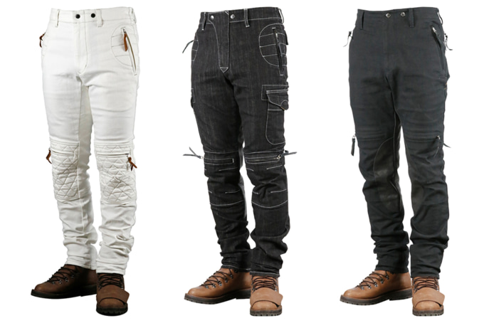 マックスフリッツのヒートガード付きライディングパンツ3種