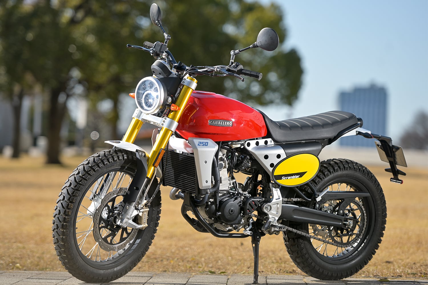 ファンティック キャバレロ スクランブラー250