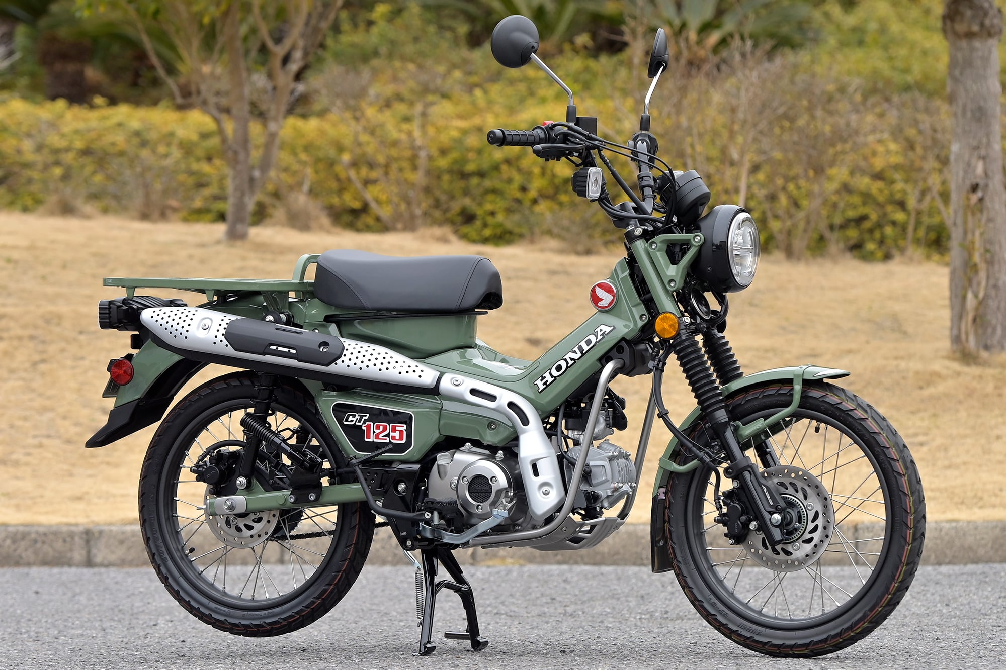 ホンダ CT125・ハンターカブ(2022年モデル)7:3ビュー