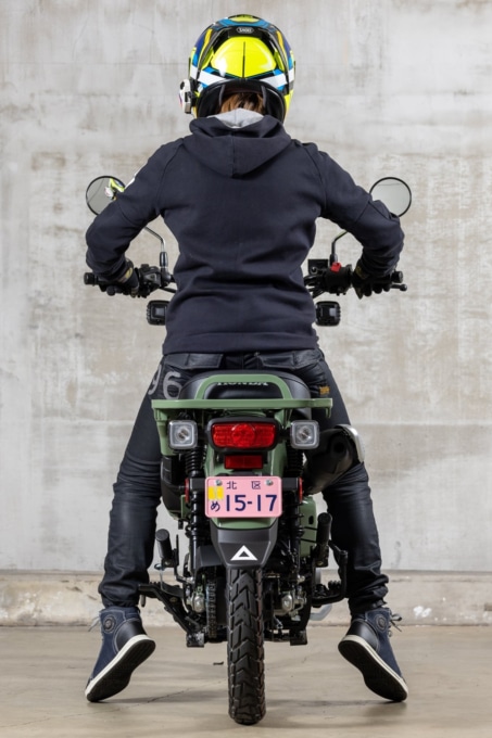 ホンダ CT125・ハンターカブ(2022年モデル)足つき