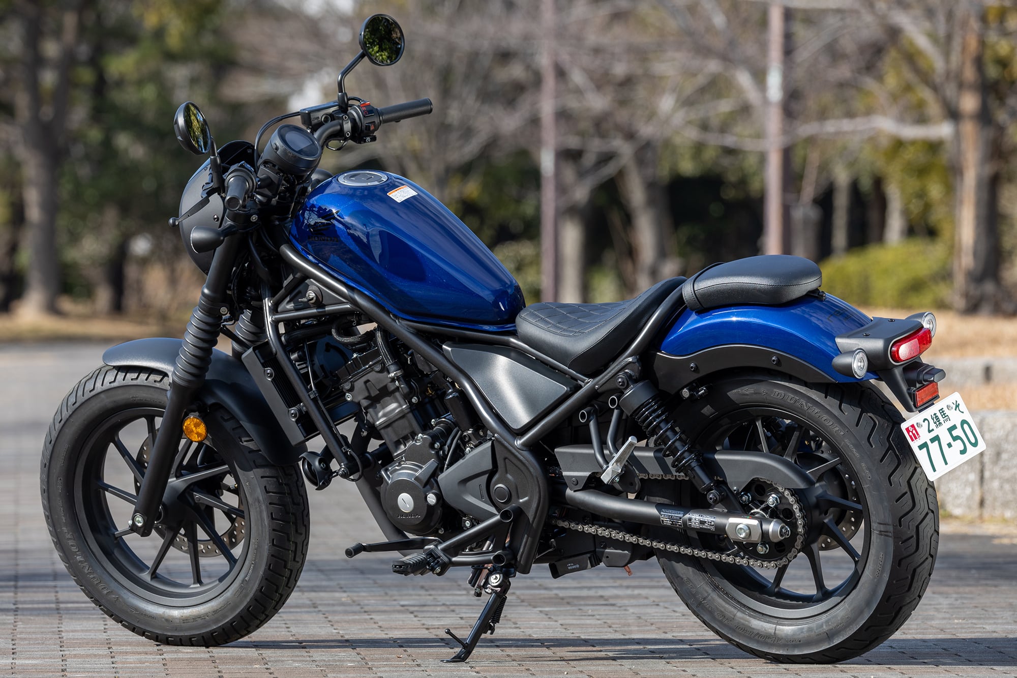 ホンダ レブル250 S エディション 左サイドビュー