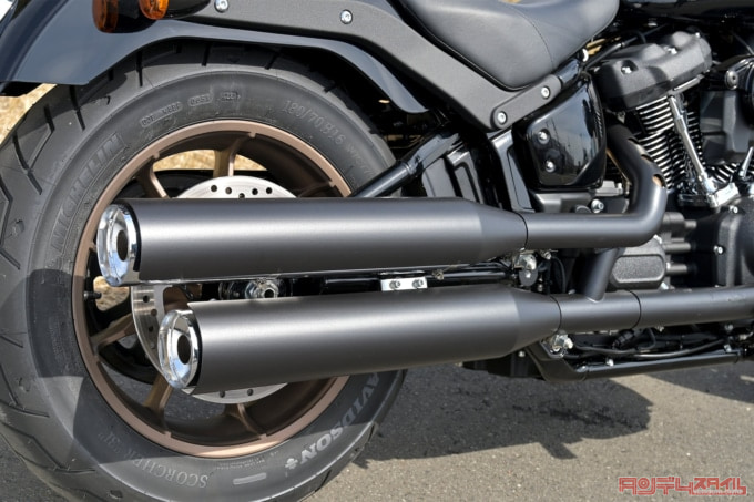 HARLEY-DAVIDSON LOW RIDER S(2022年モデル)サイレンサー