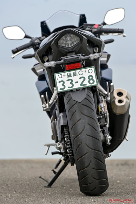 HONDA CBR400R(2022年モデル/8BL-NC56)リヤビュー
