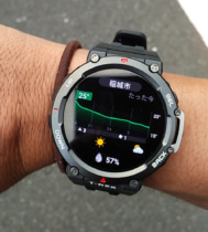 タフなスマートウォッチ Amazfit(アマズフィット)T-Rex 2