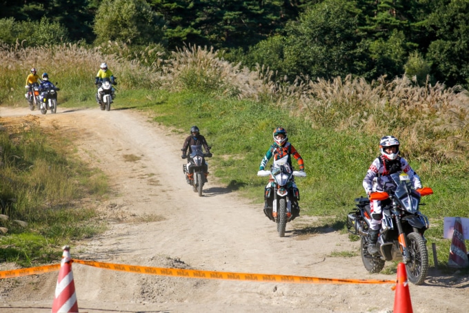 KTM & ハスクバーナ・モーターサイクルズ アドベンチャーチャレンジ in 長野