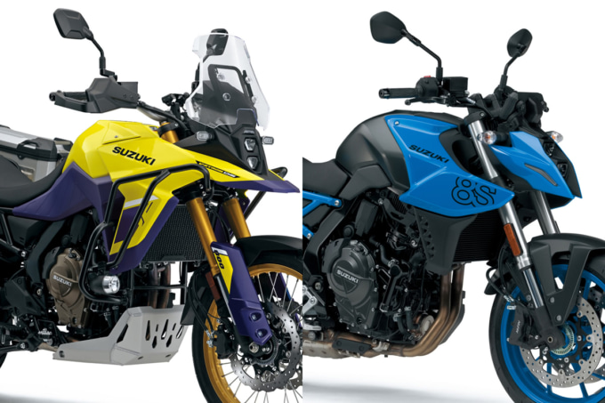 スズキ Vストローム800DE & GSX-8S