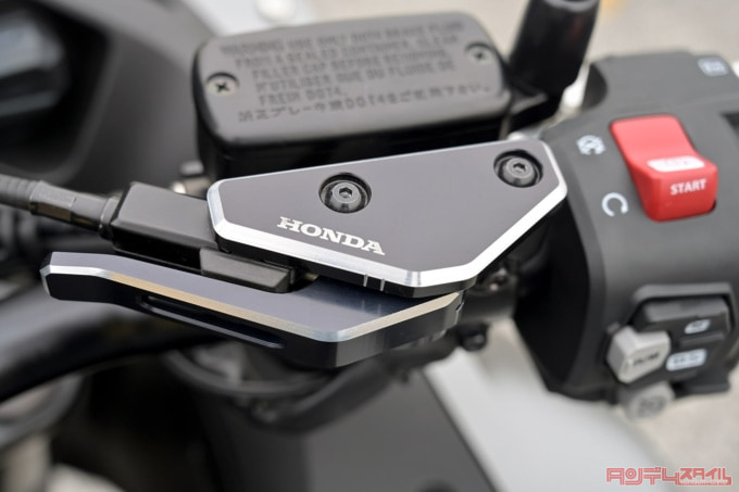 HONDA NT1100(2022年モデル)アルミパーキングレバー