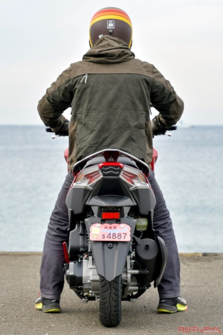 SYM JET X125(2022年モデル)足つき