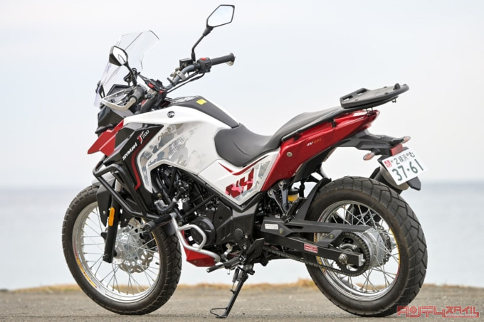 SYM NH T200(2022年モデル)左サイドビュー