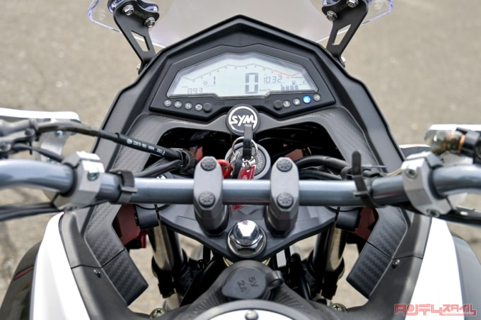 SYM NH T200(2022年モデル)メーター