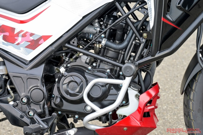 SYM NH T200(2022年モデル)エンジン