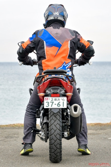 SYM NH T200(2022年モデル)足つき