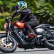 HYOSUNG GV300S BOBBER(2022年モデル)走行
