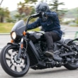 INDIAN MOTORCYCLE SCOUT ROGUE(2022年モデル)走行