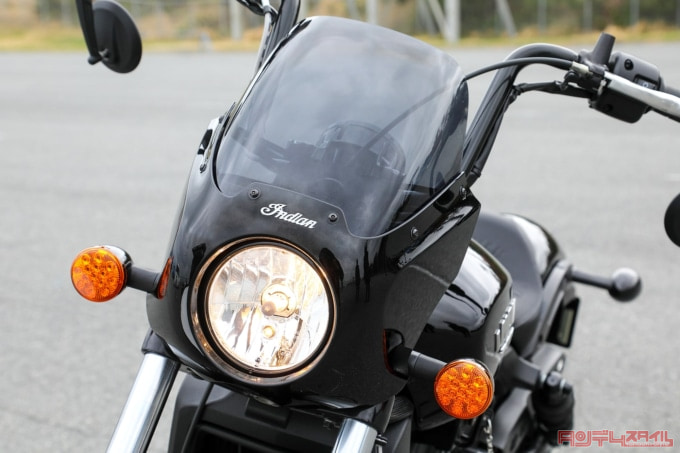 INDIAN MOTORCYCLE SCOUT ROGUE(2022年モデル)ビキニカウル