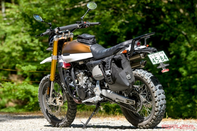 FANTIC CABALLERO EXPLORER500(2022年モデル)左7:3ビュー