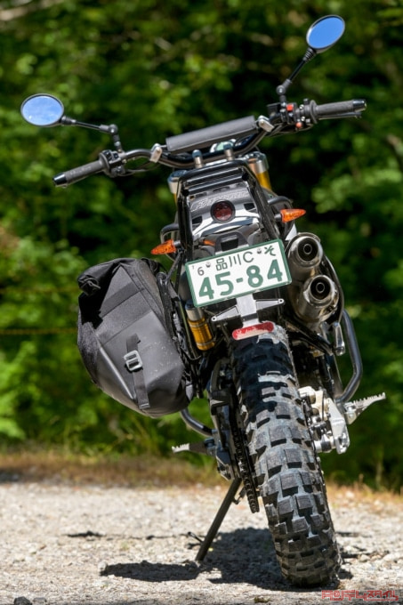 FANTIC CABALLERO EXPLORER500(2022年モデル)リヤビュー