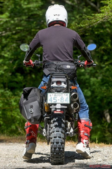 FANTIC CABALLERO EXPLORER500(2022年モデル)足つき