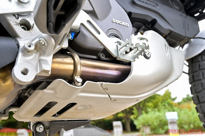 DUCATI DESERT X(2022年モデル)アンダーガード