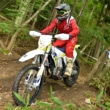 HUSQVARNA MOTORCYCLES FE350(2023年モデル)ダート走行