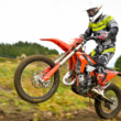 BETA RR2T 125(2023年モデル)ダート走行
