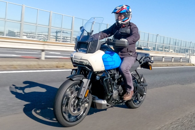 HARLEY-DAVIDSON PAN AMERICA 1250 SPECIAL(2022年モデル)走行
