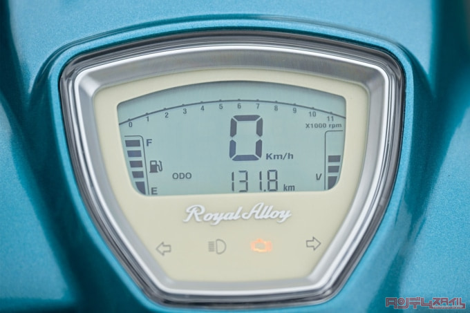 ROYAL ALLOY GP125(2022年モデル)メーター