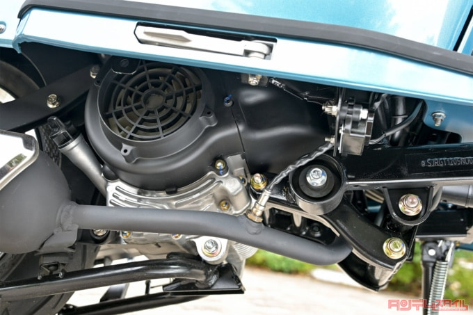ROYAL ALLOY GP125(2022年モデル)エンジン