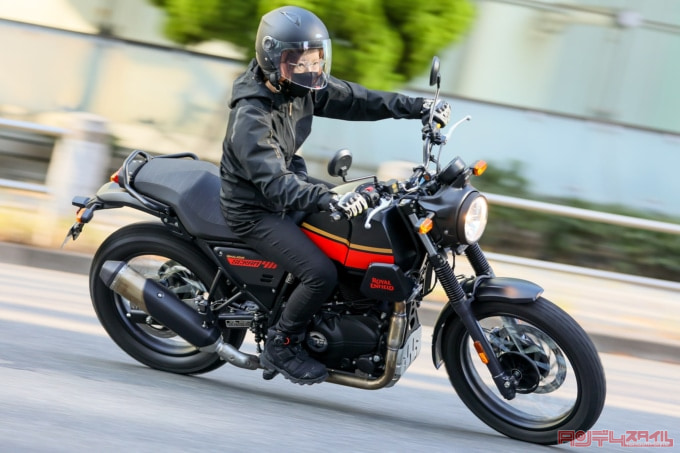 ROYAL ENFIELD SCRAM411(2022年モデル)