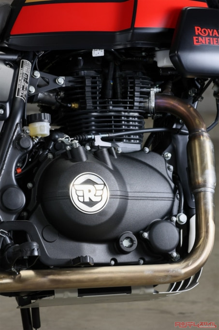 ROYAL ENFIELD SCRAM411(2022年モデル)エンジン