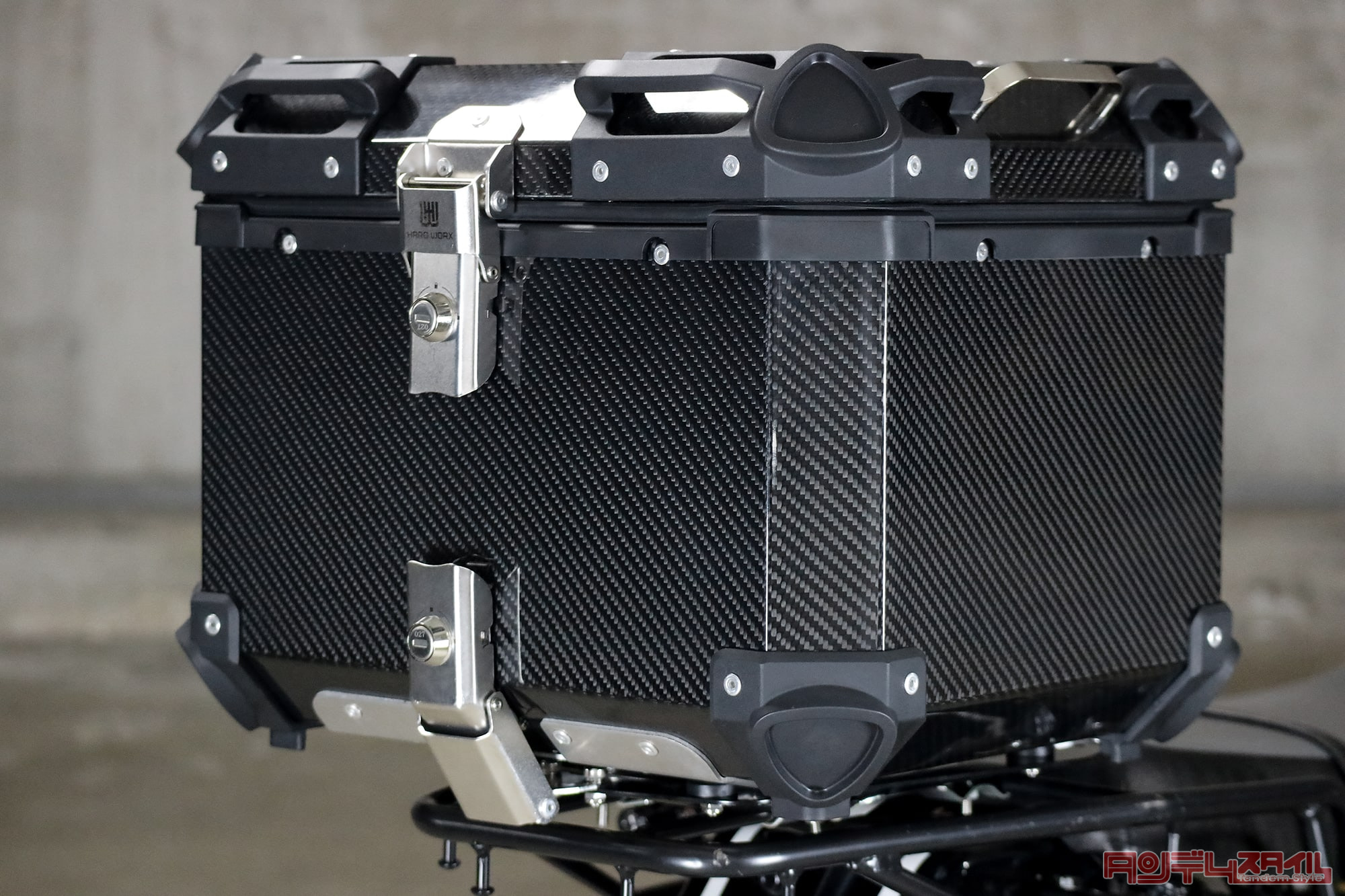 RIDEZ HARD WORX カーボン トップケース45L HX45C