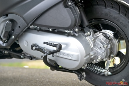 SUZUKI ADDRESS125(2022年モデル)エンジン