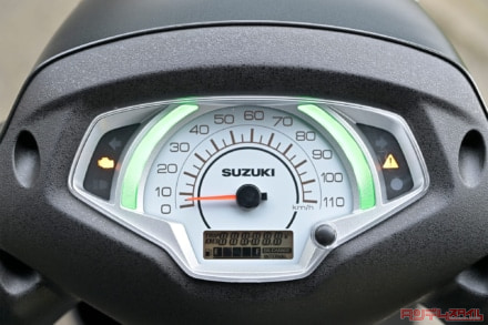 SUZUKI ADDRESS125(2022年モデル)メーター