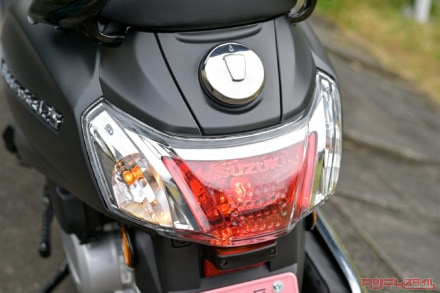SUZUKI ADDRESS125(2022年モデル)燃料タンク