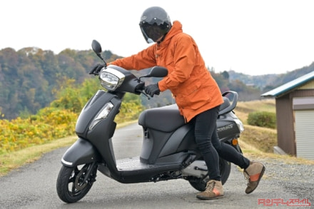 SUZUKI ADDRESS125(2022年モデル)取りまわし