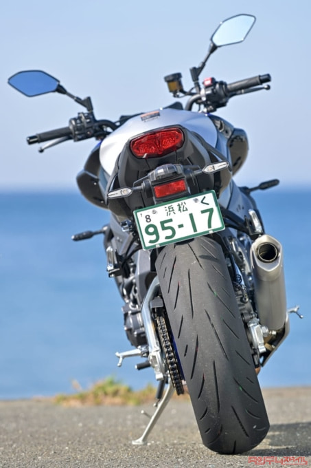 ヤマハ MT-10 SP(2022年モデル)リヤビュー