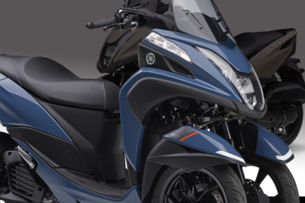 走行性能だけでなく利便性にも磨きがかかった新トリシティ125/155が登場！