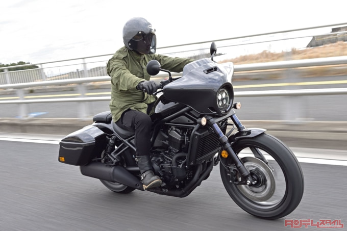HONDA REBEL1100T Dual Clutch Transmission(2023年モデル)走行イメージ