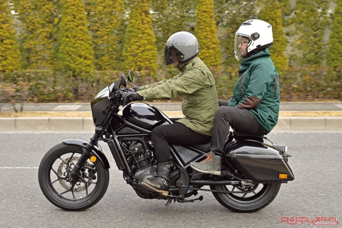 HONDA REBEL1100T Dual Clutch Transmission(2023年モデル)タンデム走行