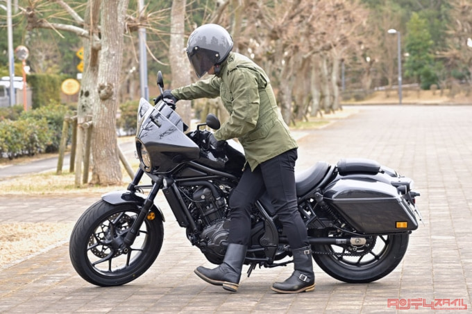HONDA REBEL1100T Dual Clutch Transmission(2023年モデル)取り回し
